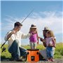 12L Seau Pliable Portatif Conteneur De Stockage De Camping Lavabo pour Voyager Randonnée Pêche Nauti