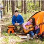 KAHEIGN Seau à Eau Pliable, 12L Seau Pliable Portatif Conteneur De Stockage De Camping Lavabo pour Voyager Randonnée Pêche Nauti