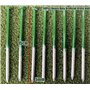 KAHEIGN 50 Pièces Clous Artificiels Résistants D'herbe, 5mm x 150mm Clous Galvanisés à Tête Ronde Clous en Acier pour Fixation d