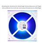 Thermalright TL-M12RW-S Ventilateur de processeur ARGB 120 mm, avec vitesse de 1500 tr/min, blanc, ventilateur silencieux PWM PC