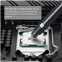 Thermalright TF7 Pâte thermique haute performance 8 g 12,8 W/mK haute résistance facile à appliquer pour tous les dissipateurs t