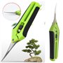 2 Secateurs Lames Courbees Sécateur de Jardinage À Main pour Bonsaï Outillage de Jardin pour Bonsai Fleurs Roses Plantes Fruits 