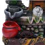 Charocean Fontaine d'intérieur avec éclairage LED - Fontaine de table - Fontaine d'intérieur - Fontaine d'intérieur - Fontaine c