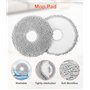 SOBEAU Accessoires pour Dreame L10s Ultra/ L10 Ultra/Xiaomi X20+ Aspirateur, 1 Brosse Principale,6 Brosses Latérales, 4 Filtres 