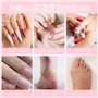 Ponceuse Ongle,Ponceuse pour Ongles avec 9 Embouts,Lime a Ongle Electrique,Ponceuse pour ongles professionnel pour Anti Callosit