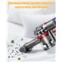 Xaosin Mini brosse turbine pour aspirateur Dyson V7 V8 V10 V11 V15 Brosse de rechange pour canapés, matelas, sièges, aspire-acar