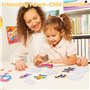 Panneaux de Perles à Repasser avec 15 Pièces de Cartes Colorées