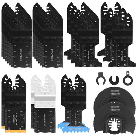 30 Pcs Lame Scie Oscillante