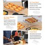 Zaxiva Accessoires Air Fryer, Moule Silicone Air Fryer 10.4L & 2×5.2L, FDA-Certifié, Compatibles Ninja Air Fryer AF500EU, AF400E