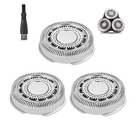 Lot de 3 Têtes de Rasoir SH90/72 pour compatible Philips Series 9000 et Series 8000 (S8xxx)