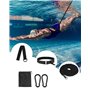 Ceinture de Natation pour Piscine, Corde de Elastique de Nage Piscine, 2.5-7.5M Ceinture de Résistance Réglable, Ceinture de Nat