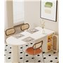 Dessous de Table Double Face Set Table Antidérapants Faciles à Nettoyer Résistants à la Chaleur An