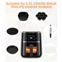 Ensemble de 13 Pièces Moule Silicone Air Fryer
