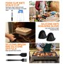 Accessoire Air Fryer Philips,Accessoire Air Fryer Ninja,Ensemble de 13 Pièces Moule Silicone Air Fryer,pour Philips 7.2L 7.3L,Ni
