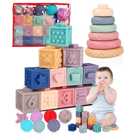 Montessori (25 pièces) pour Enfants 6 Mois et Plus