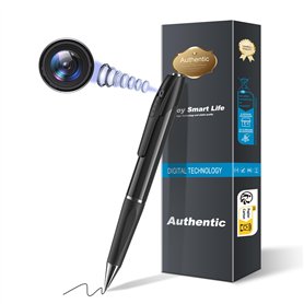 efancy 1080P Camera Espion Stylo Caméra Cachée Stylo Mini Camera de Surveillance Interieur/extérieur avec Enregistrement Video o