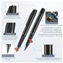efancy 1080P Camera Espion Stylo Caméra Cachée Stylo Mini Camera de Surveillance Interieur/extérieur avec Enregistrement Video o