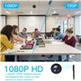 efancy 1080P Camera Espion Stylo Caméra Cachée Stylo Mini Camera de Surveillance Interieur/extérieur avec Enregistrement Video o
