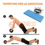 FIT Fitness AB Roller | Grande roue antidérapante pour Abdominaux, bras, épaules et dos. Renforcez l'entraînement à la maison | 