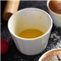 TAMUME 150ml Blanche Ramequins et moules à soufflés en Porcelaine, Ensemble de 4 Bols à Pudding