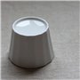 TAMUME 150ml Blanche Ramequins et moules à soufflés en Porcelaine, Ensemble de 4 Bols à Pudding