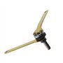 9 Pièces Bielle de Conversion de Perceuse à Main,Clé de Meuleuse D'angle,Adaptateur de Foret de Mandrin de Tige de 10 mm pour Me