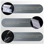 48 Pièces Porte Étiquettes de Prix, VEGCOO Support d'affichage de Prix en Acrylique Transparent Supports d'Étiquettes pour Boula