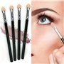 VEGCOO 15 Pinceaux Fards à Paupières, Pinceaux Maquillages Eponge, Pinceaux Maquillages Yeux Pinceau Double Face pour l'Applicat