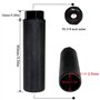 QIQN Pegs BMX Bike Pegs Repose-Pieds en Alliage D'aluminium Antidérapantes Cylindriques pour Vélos BMX Cascades à Vélo pour Enfa
