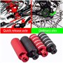 QIQN Pegs BMX Bike Pegs Repose-Pieds en Alliage D'aluminium Antidérapantes Cylindriques pour Vélos BMX Cascades à Vélo pour Enfa