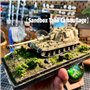 Arbustes miniatures à faire soi-même – Kit de modèle de terrain de feuillage – pour tables de sable, chemins de fer et décoratio