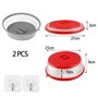 Couvercle Micro Ondes sans BPA pour Micro Onde