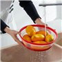 2 Pièces Cloche Micro Onde,Cloche Micro-Ondes Rétractable avec 2 Crochets,Couvercle Micro Ondes sans BPA pour Micro Onde, Fruits