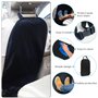 Tekenewbse Protection Siege Voiture Enfant, 2 Pièce Protege Siege Voiture Arrière, Dossier Housse Protections Sièges pour Sièges