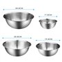 4 Saladiers Tailles Différentes 0.85L