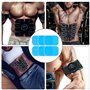 Fousenuk 60 Pcs Gel Pads, Gel Electrostimulation, Pad Patch Hydrogel, Abs Électrodes Remplacement, Gel Muscle, Machine Stimulate