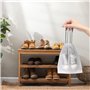 10 Pièces 40 x 30cm Sac à Chaussures Voyage Givré Housses