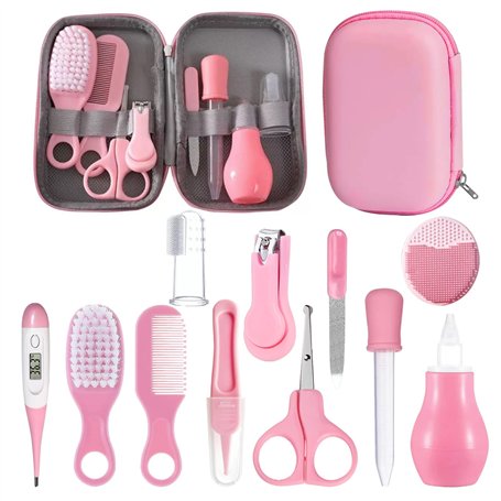 Mokaskaidj 12Pcs Trousse de Soin Bebe Naissance