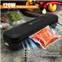 Fsaklaskdy Machine Sous Vide Alimentaire, Appareil Mise Sous Vide Alimentaire avec Mode Sec et Humide, 10 Sacs Sous Vide Inclus,