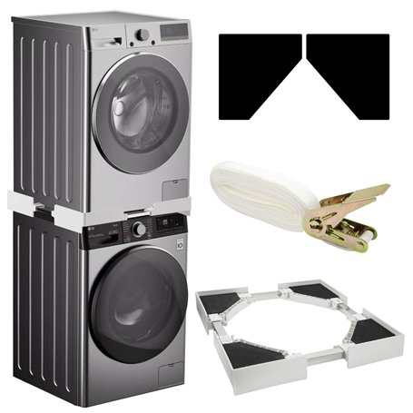 Gsakskdsap Kit de Superposition Lave Linge Seche Linge