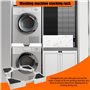Gsakskdsap Kit de Superposition Lave Linge Seche Linge, Superposition Universel, Cadre Intermédiaire pour Lave-Linge et Sèche-Li