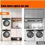 Gsakskdsap Kit de Superposition Lave Linge Seche Linge, Superposition Universel, Cadre Intermédiaire pour Lave-Linge et Sèche-Li