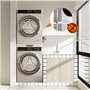 Gsakskdsap Kit de Superposition Lave Linge Seche Linge, Superposition Universel, Cadre Intermédiaire pour Lave-Linge et Sèche-Li