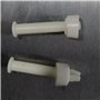 Intex Piscine Lot de 10 broches pour piscine à cadre et piscine ronde 5,5 cm