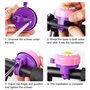 2 PCS Sonnette Vélo Enfant Cloches de Vélo à Fleurs Sonnette de Vélo de Montagne Jolies Cloches pour Tout-