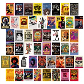 Affiches Esthétiques de Groupe de Rock pour Chambre