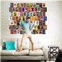 Affiches Esthétiques de Groupe de Rock pour Chambre,50 PCS Décoration Murale D'album de Concert de Musique Rétro Affiches de Gro