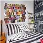 Affiches Esthétiques de Groupe de Rock pour Chambre,50 PCS Décoration Murale D'album de Concert de Musique Rétro Affiches de Gro