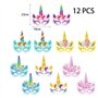 Masque Enfant Licorne Parti pour Coloriage Peinture Jeu