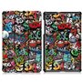 Kemocy Coque pour Lenovo Tab M10 Plus TB-X606F/TB-X606X, ultra fine en cuir PU avec fonction de support pour tablette Lenovo Tab